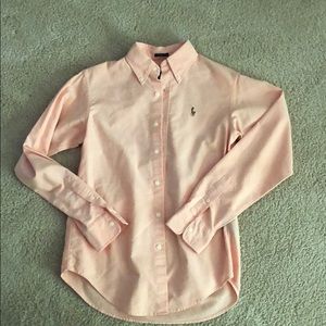 Women’s Ralph Lauren Custom Oxford Shirt